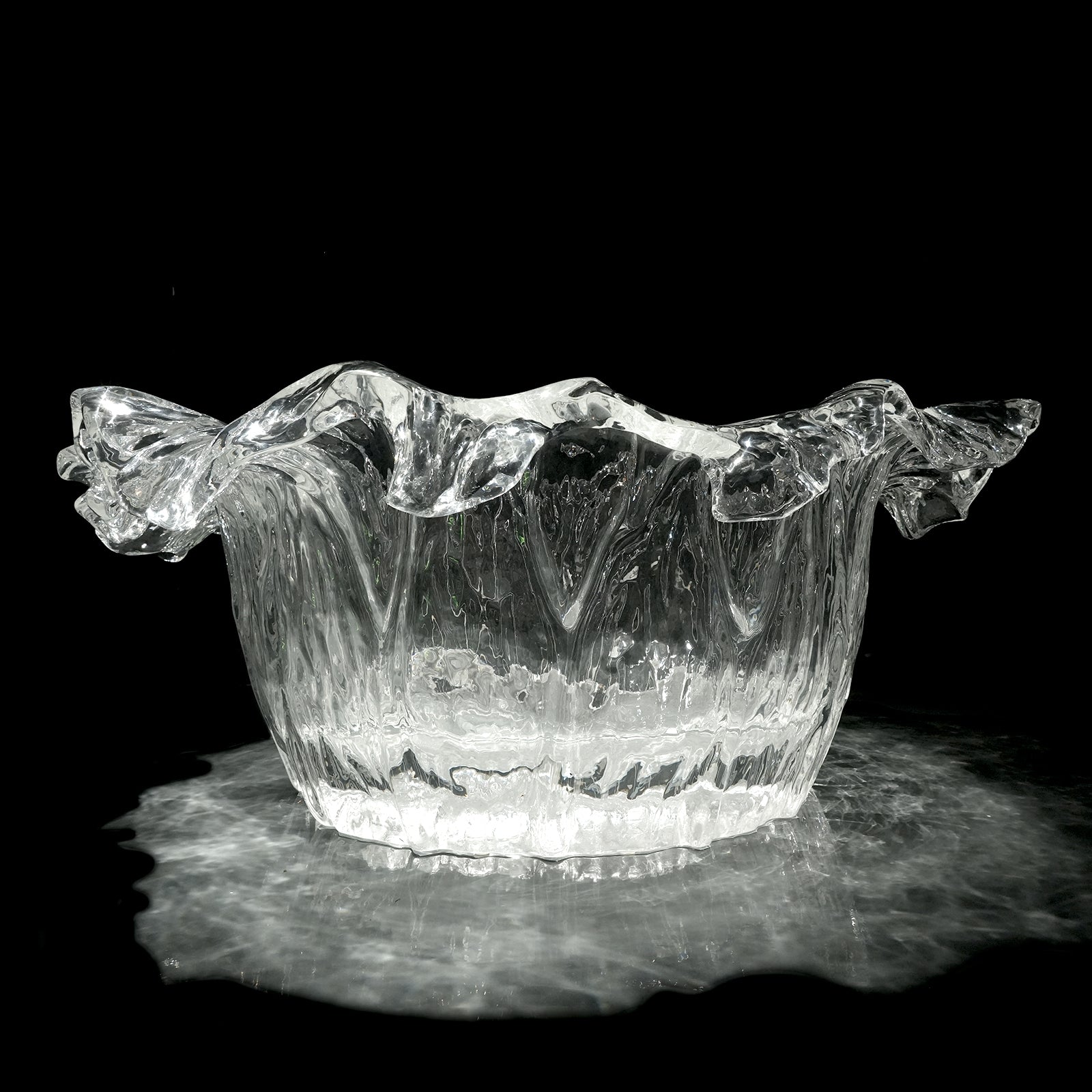 Elite Contemporary Unique Platinum Crystal Free Standing Tub for Bathroom