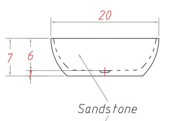 Elite Luxury Sandstone Custom Freestanding Bathtubs O01 for Mary