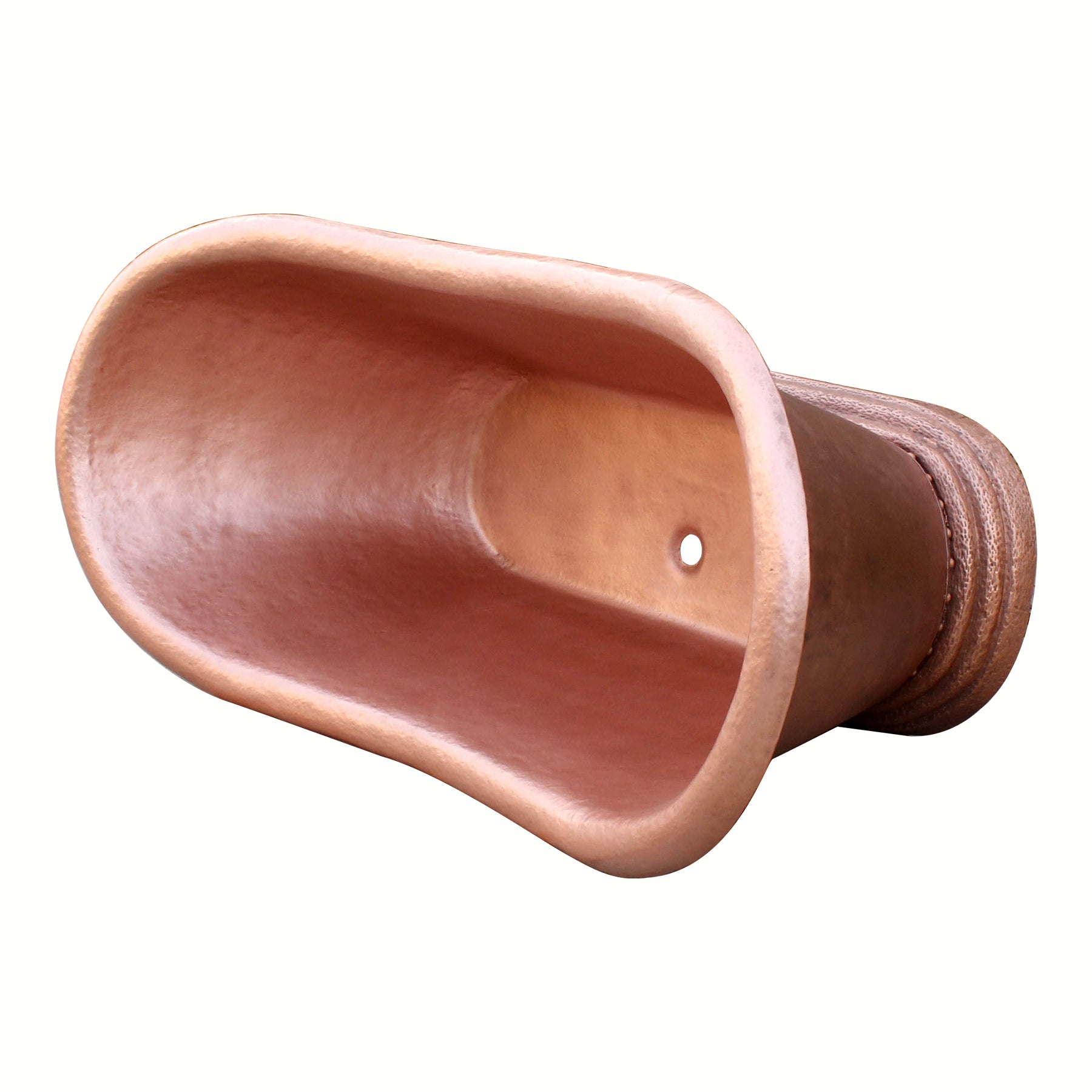 copper doube slipper freestanding bathtubs for bathroom