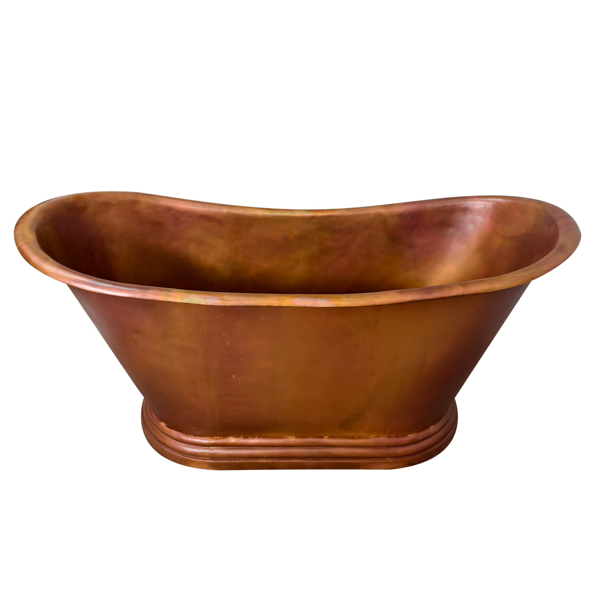 double slipper copper bathtubs pedestal tub for deep soaking