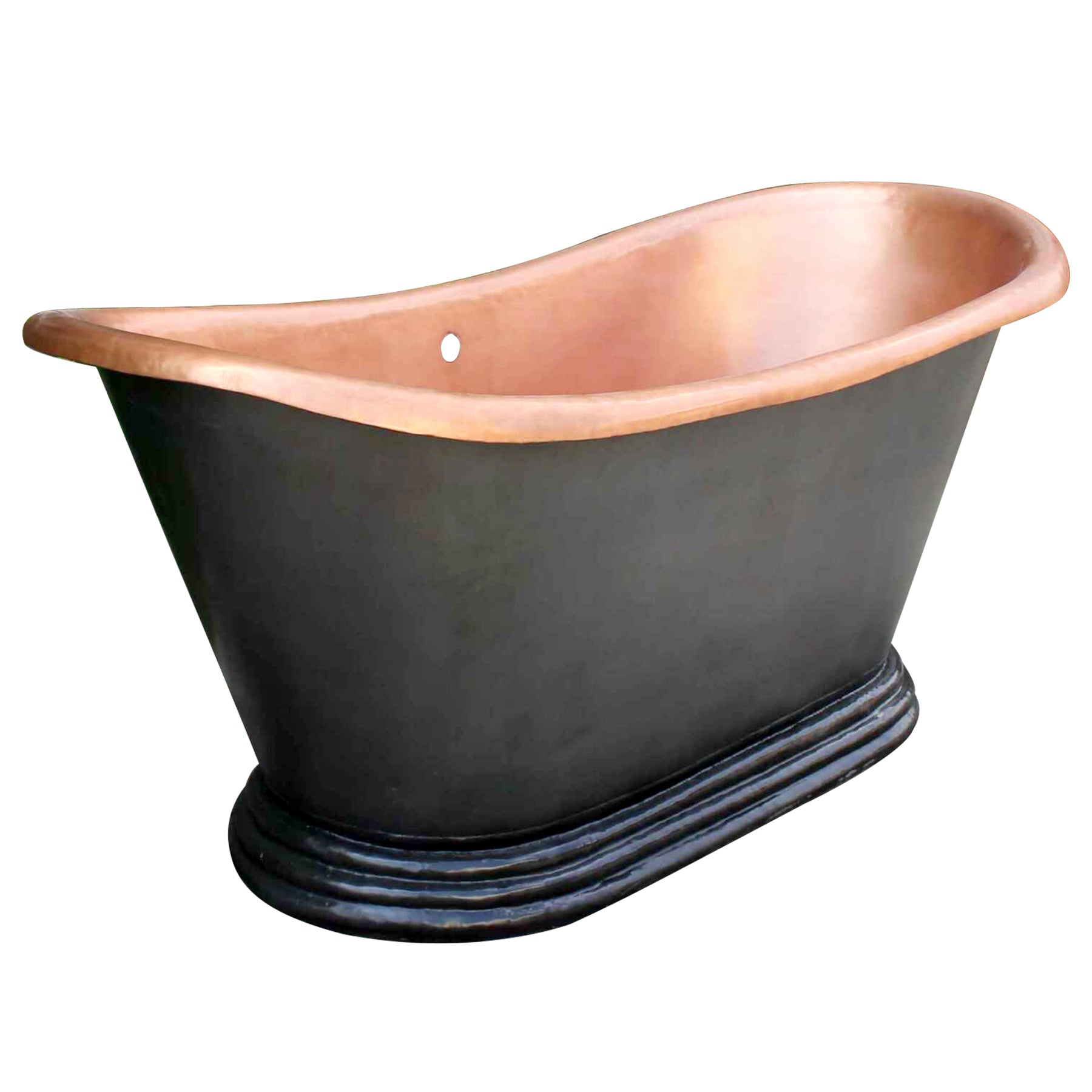 double-slipper copper freestanding bathtubs