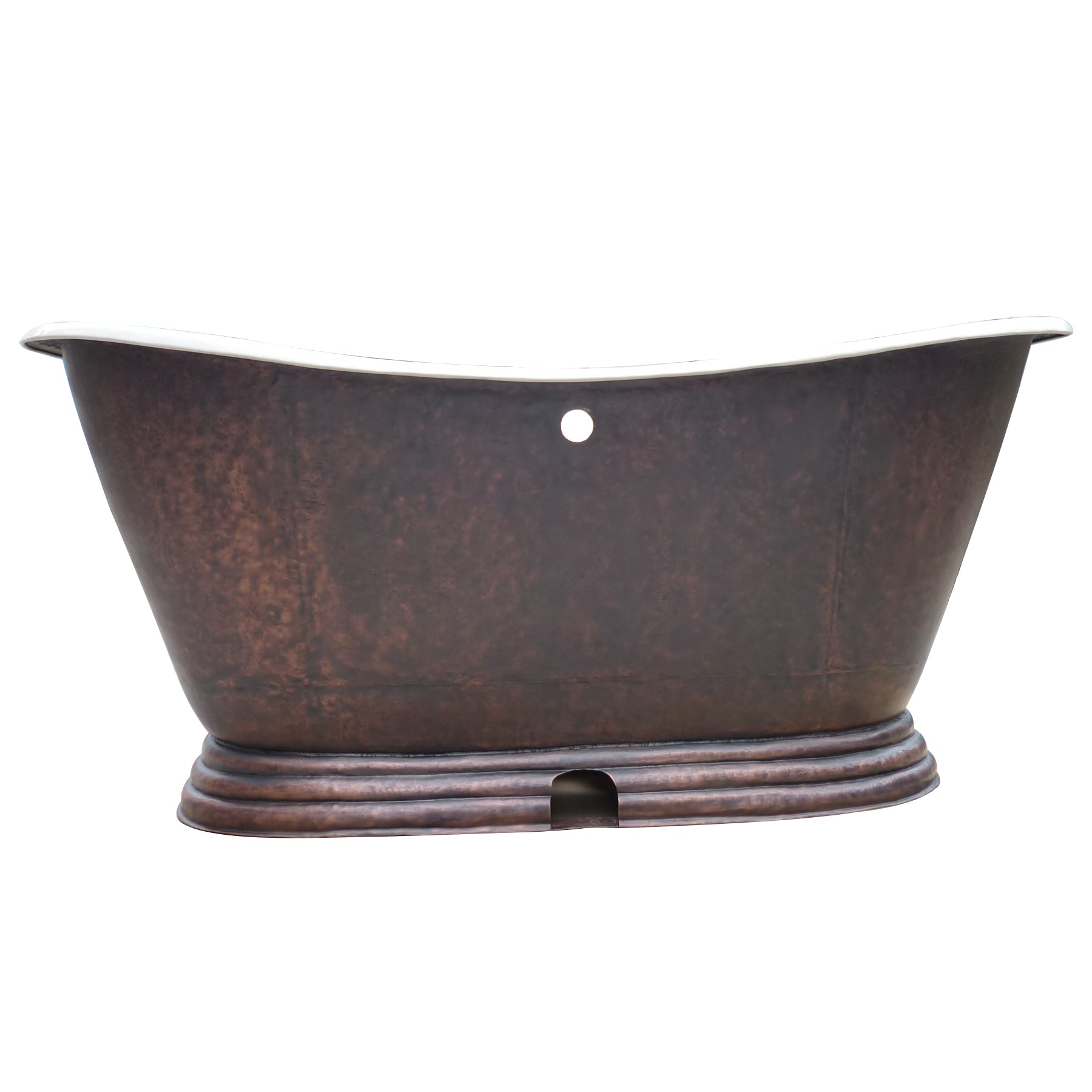 elitebathtub handmade dark copper bathtubs