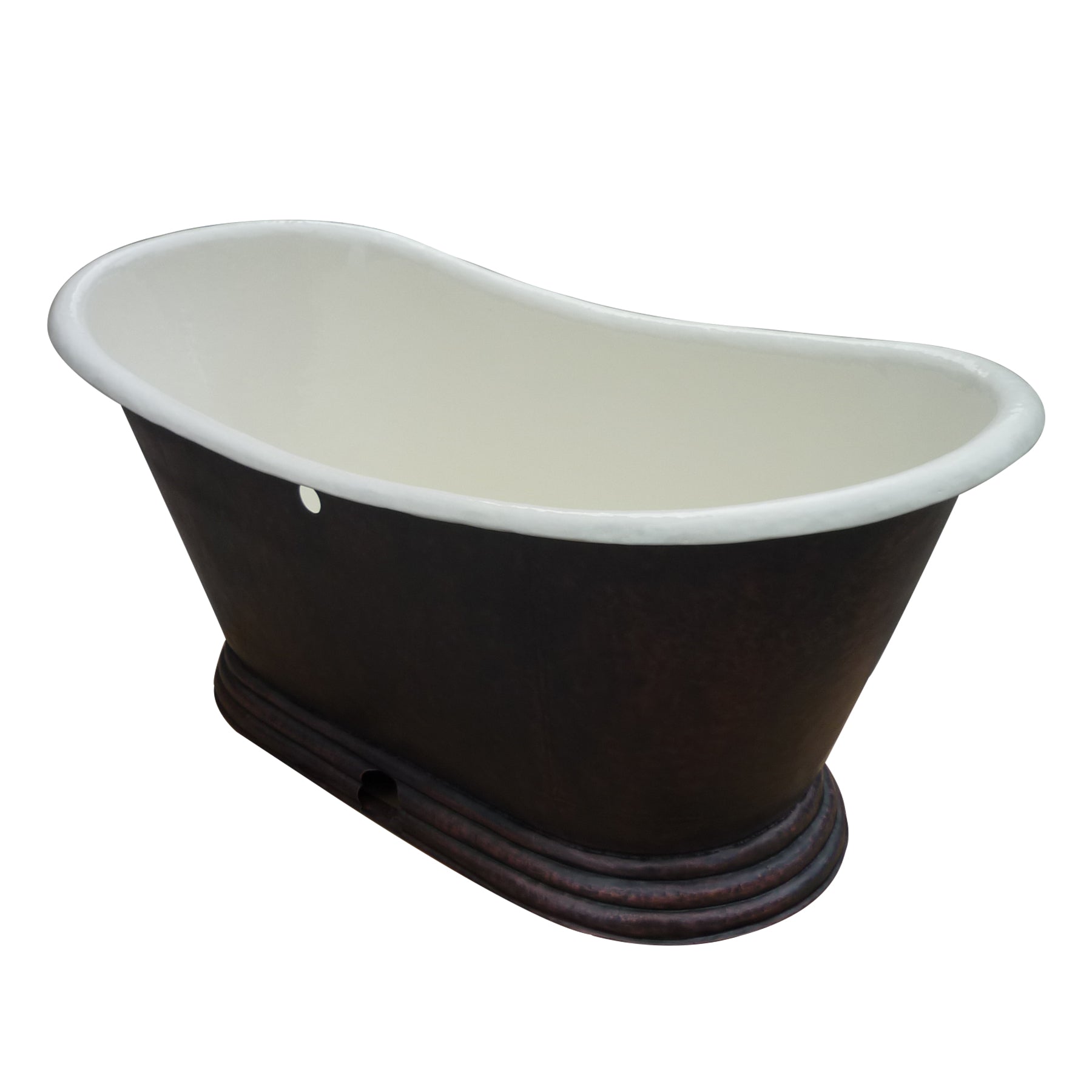 elitebathtub handmade dark copper bathtubs