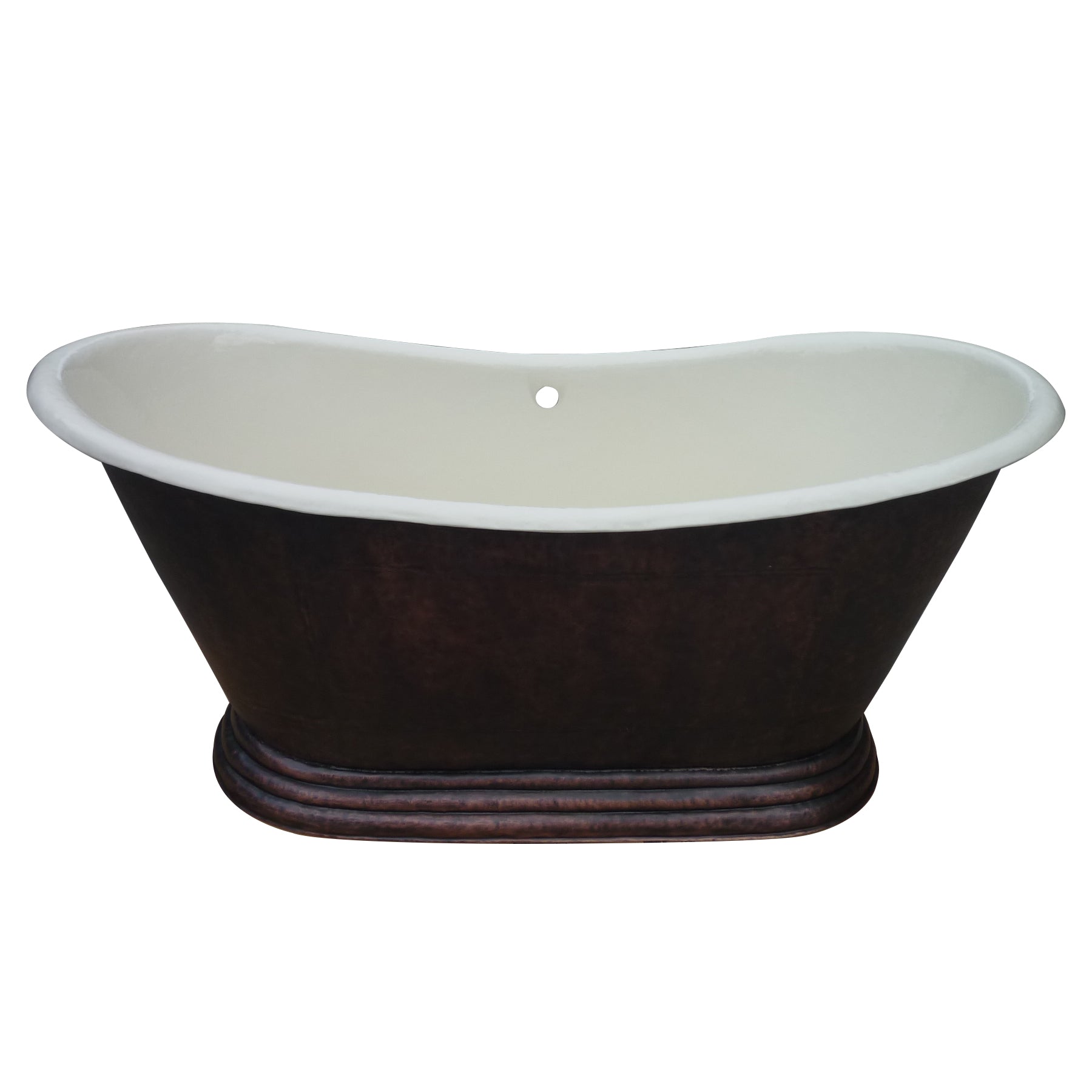 elitebathtub handmade dark copper bathtubs