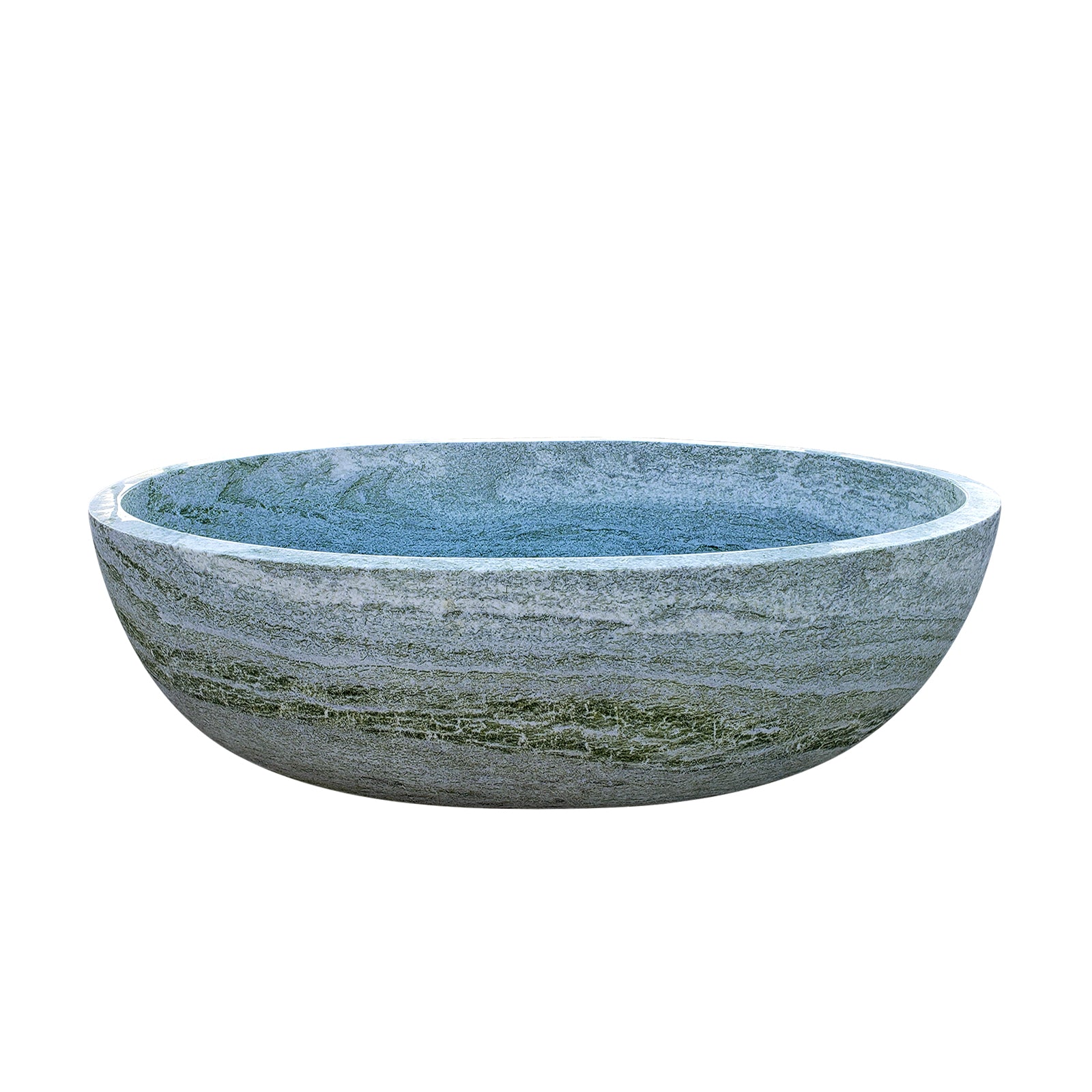 Elite Green Marble Bathtub Soaking Tub ET-M-O27