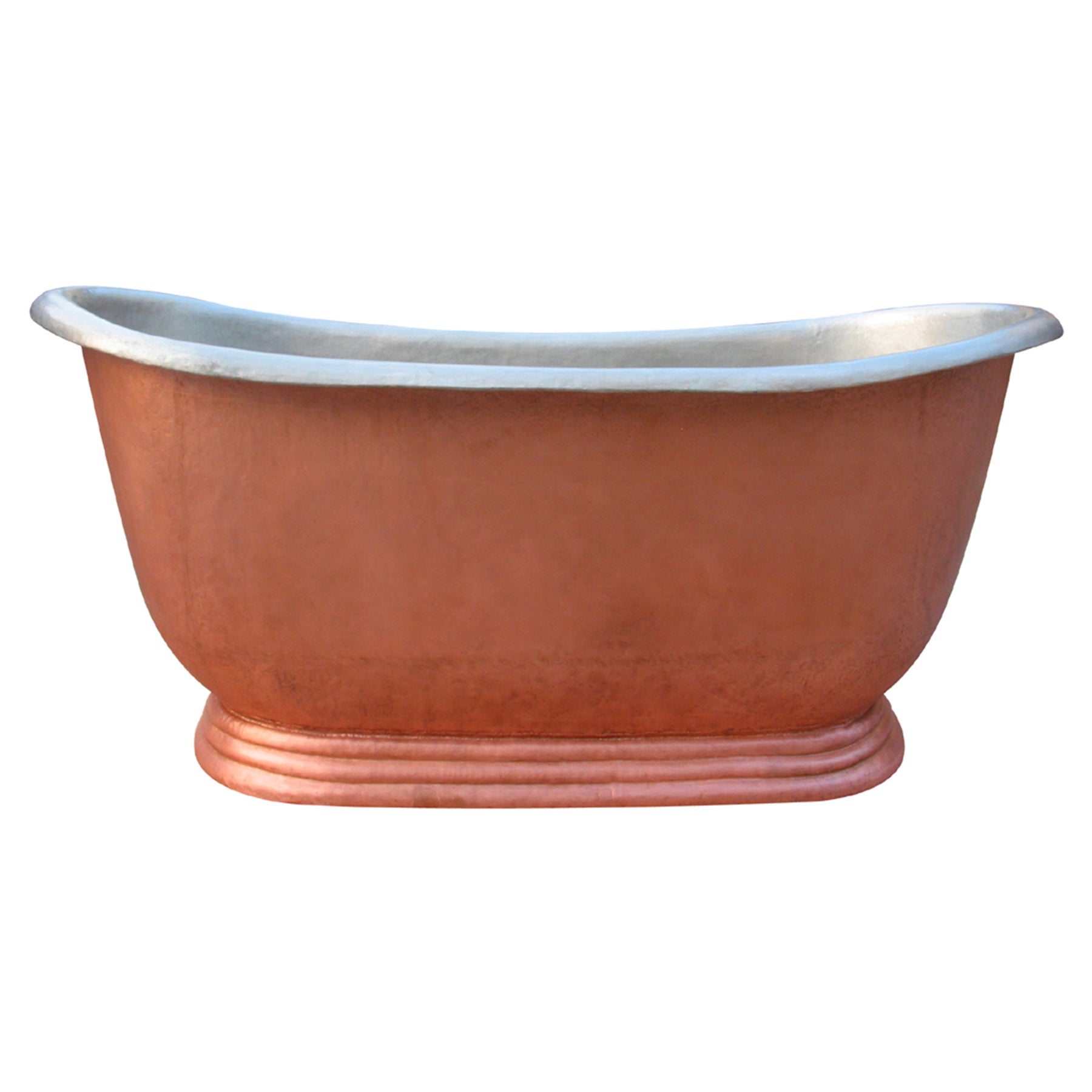 elitebathtub natural copper freestanding bathtubs